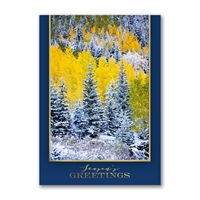 Aspen's Autumn Snow Holiday Cards
