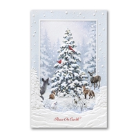 Woodland Christmas Holiday Cards - NWF98908-BUNDLE