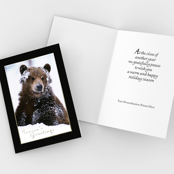 Alternate view:ALT2 of Snowy Grizzly Card