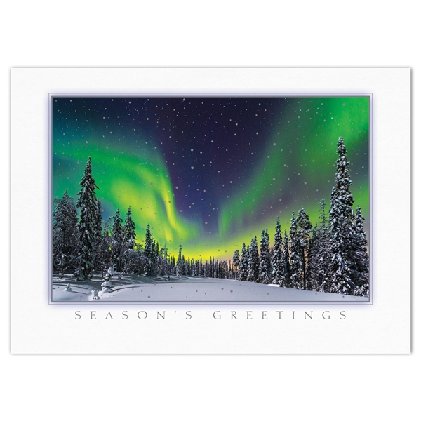 Alternate view: of Northern Light Show Card