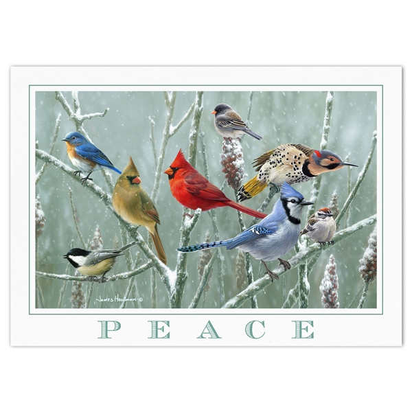 Alternate view: of Songbirds and Sumac Holiday Cards