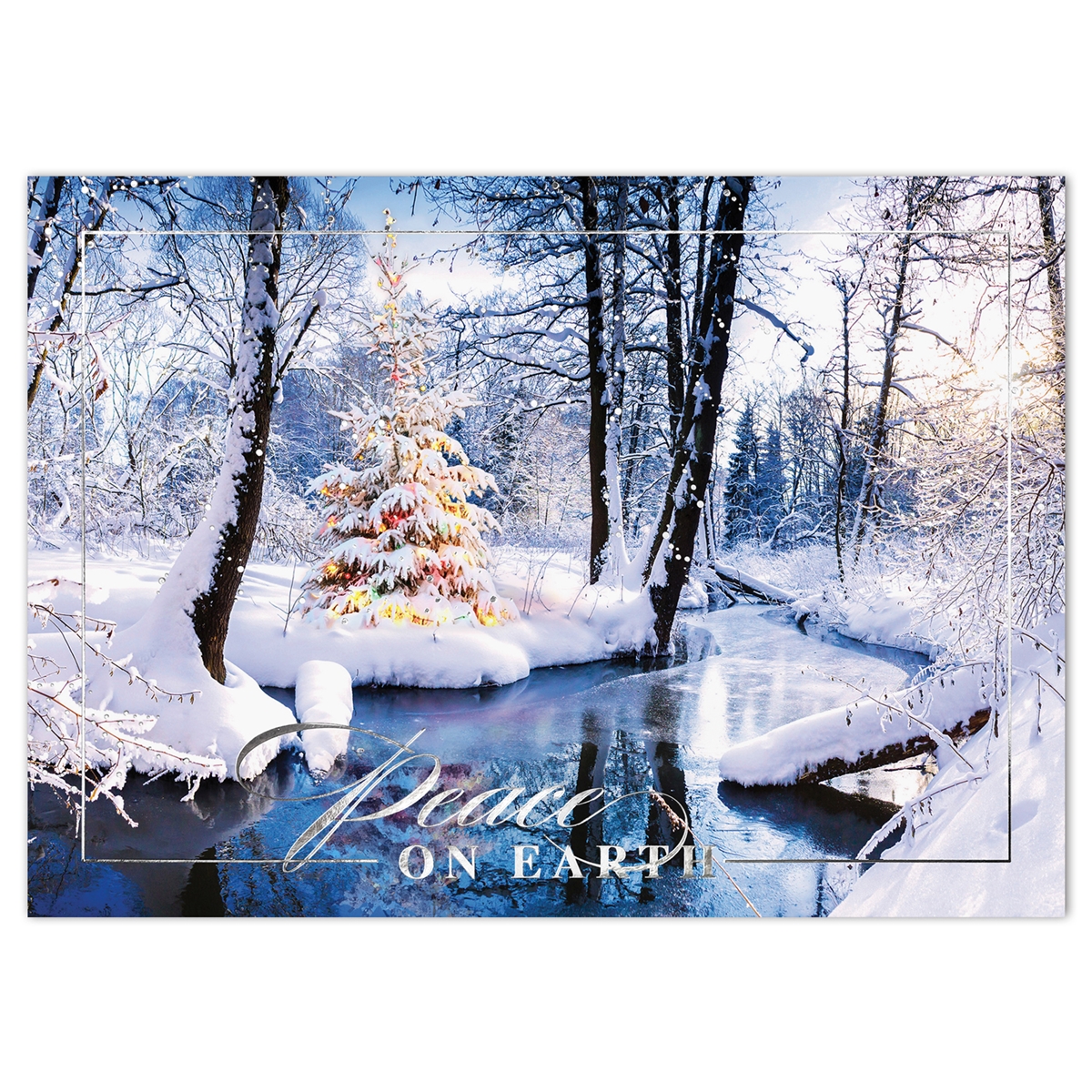 Snowy Serenity Holiday Cards