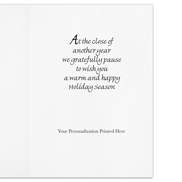 Alternate view:ALT3 of Cardinal with Pine Appreciation Holiday Cards