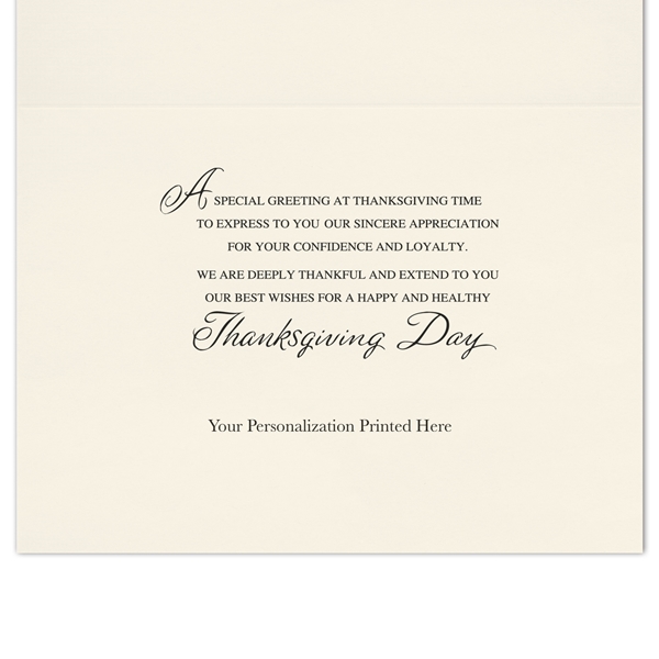 Alternate view:ALT3 of Path of Gratitude Thanksgiving Cards