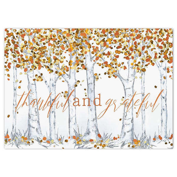 Alternate view: of Fall Foliage Thanksgiving Cards