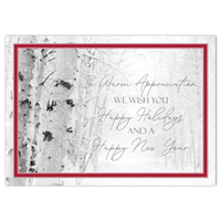 Birch Appreciation Holiday Cards - NWF63056-BUNDLE
