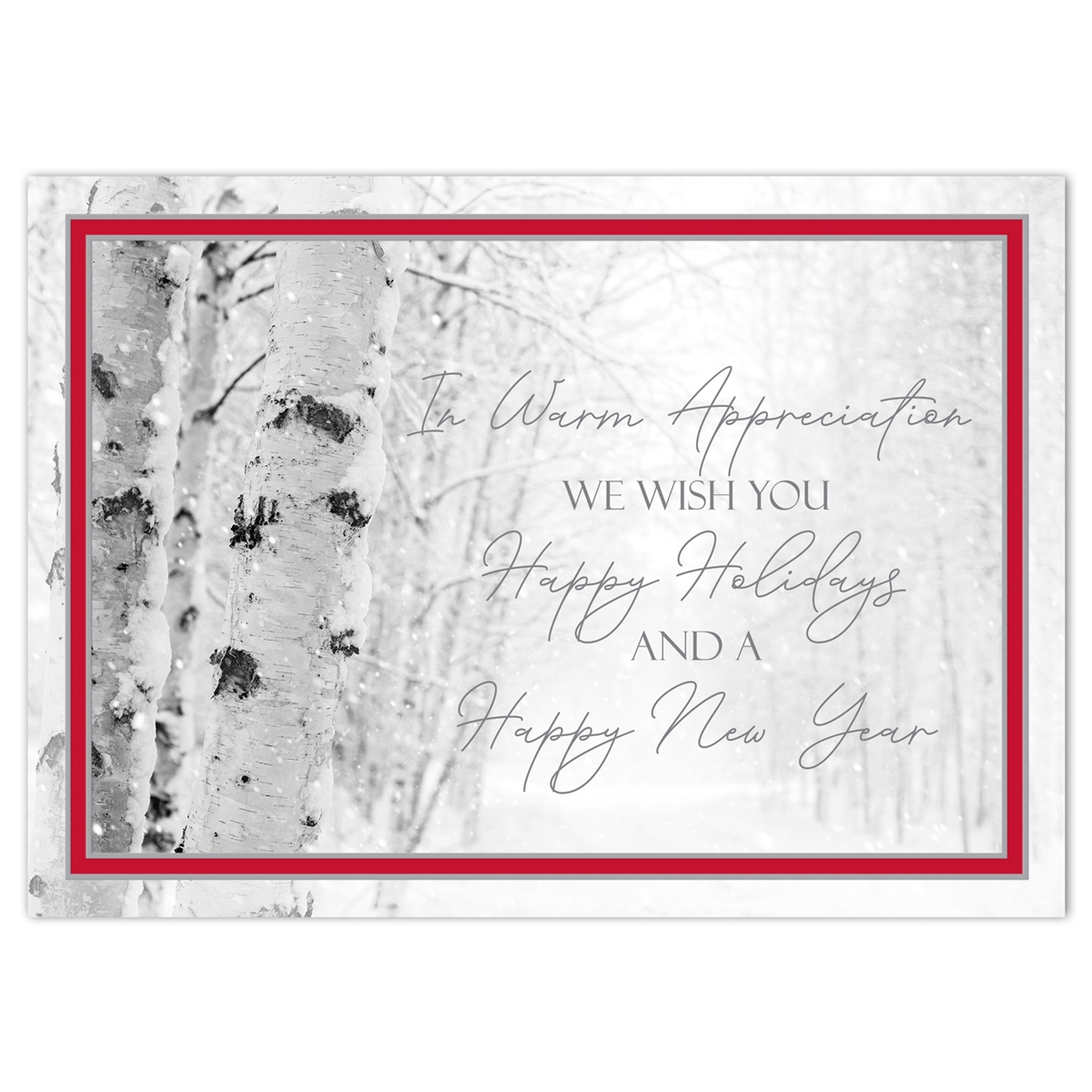 Birch Appreciation Holiday Cards