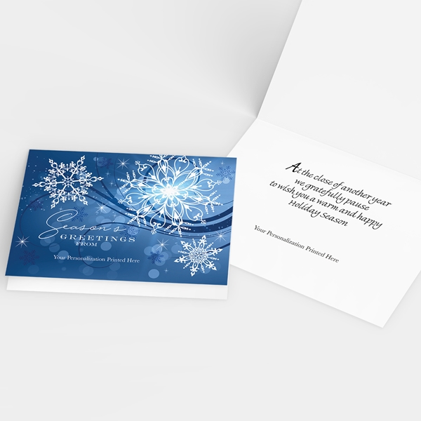 Alternate view:ALT2 of Winter Ice Holiday Cards