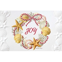 Joyful Seashell Wreath Cards - NWF98949