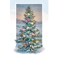 Sparkling Tree Cards - NWF98930