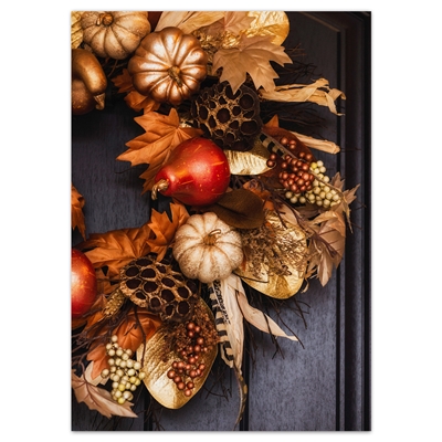 Autumn Wreath Card