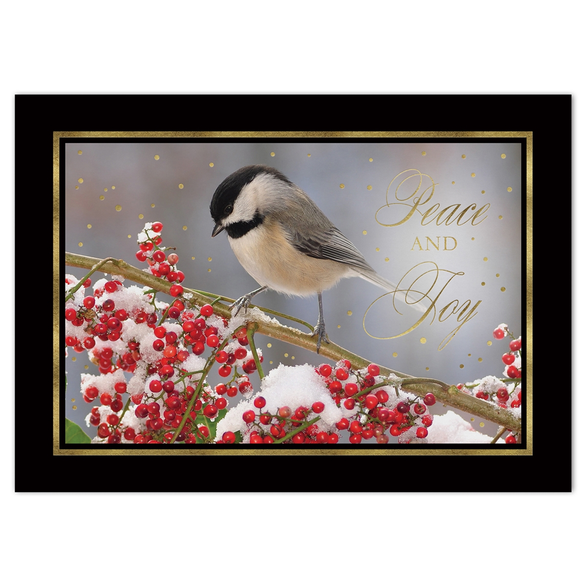 Chickadee Card