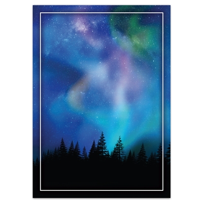 Aurora Borealis Card