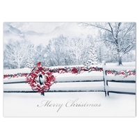 Touch of Scarlet Christmas Card - NWF240039