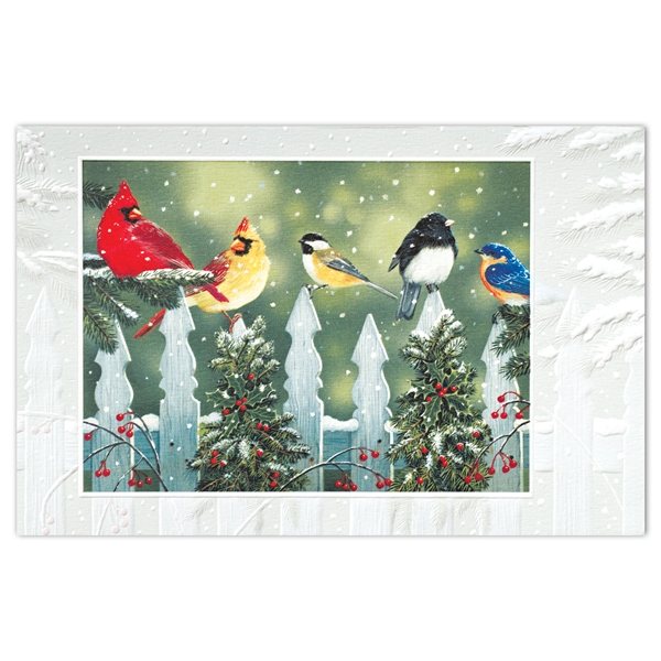 Alternate view: of Winter Birds Card