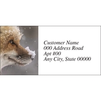 Red Fox in the Snow Labels - NWF26008AL