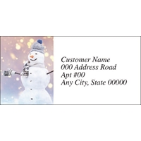 Cozy Snowman Labels - NWF26014AL