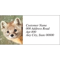 Cute Pine Marten Labels - NWF26019AL