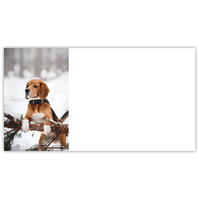 Holiday Beagle Labels