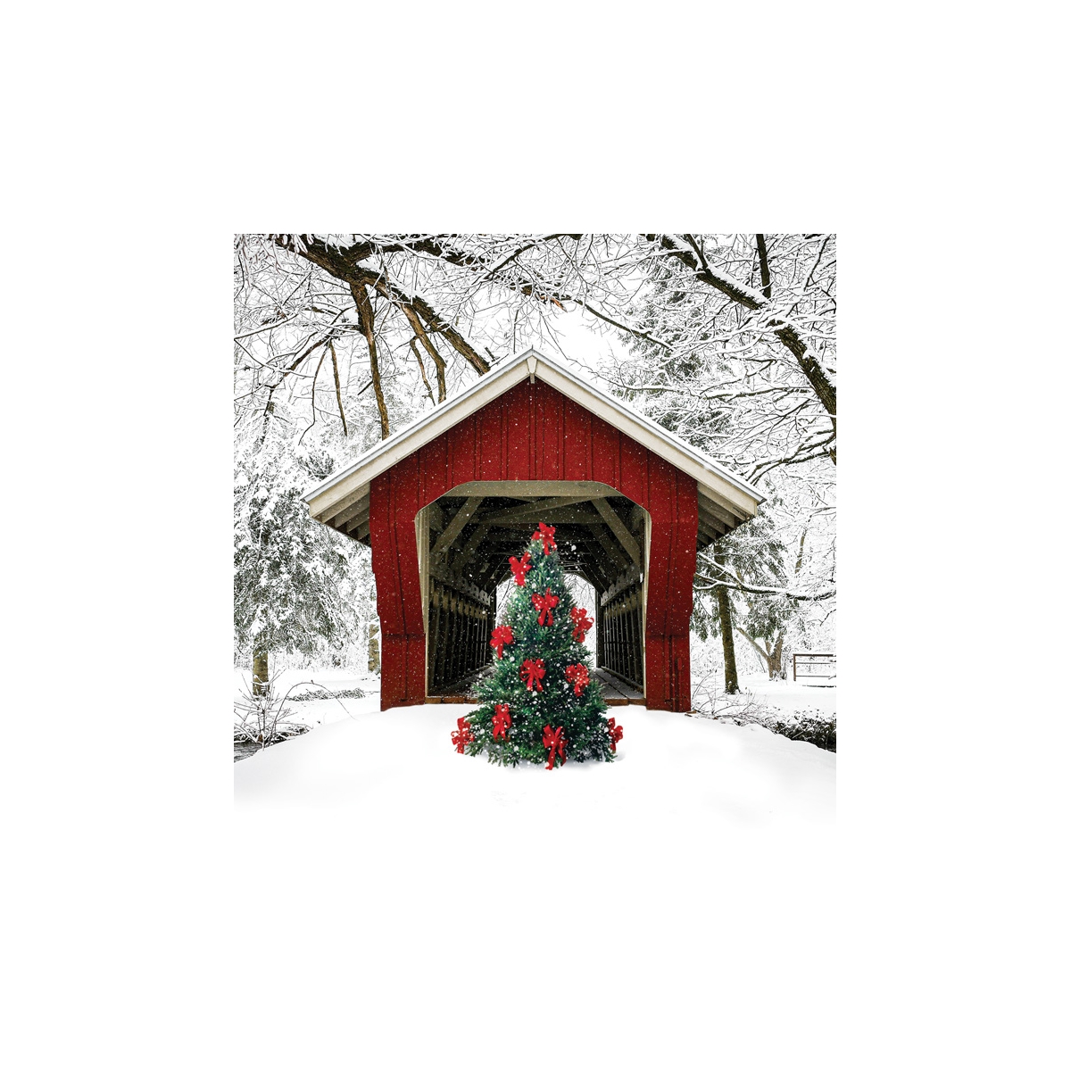 Winter Covered Bridge Seals