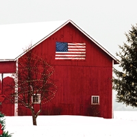 Serene Winter Barn Seals - NWF240051S