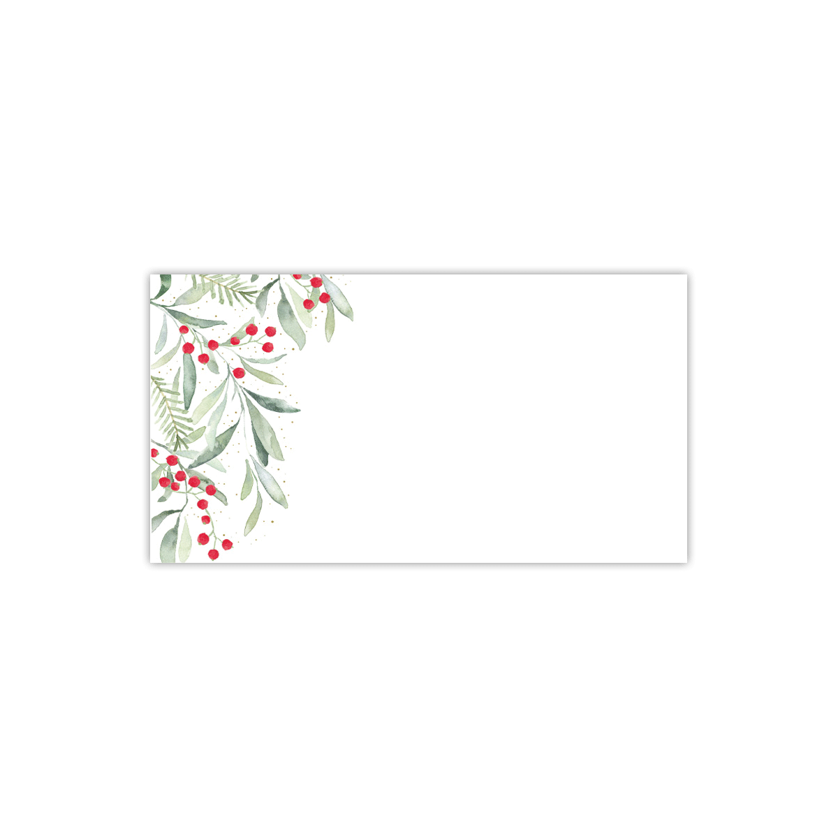 Watercolor Greenery Labels