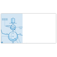 Snowman Blueprint Labels - NWF240062AL