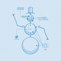 Snowman Blueprint Seals - NWF240062S